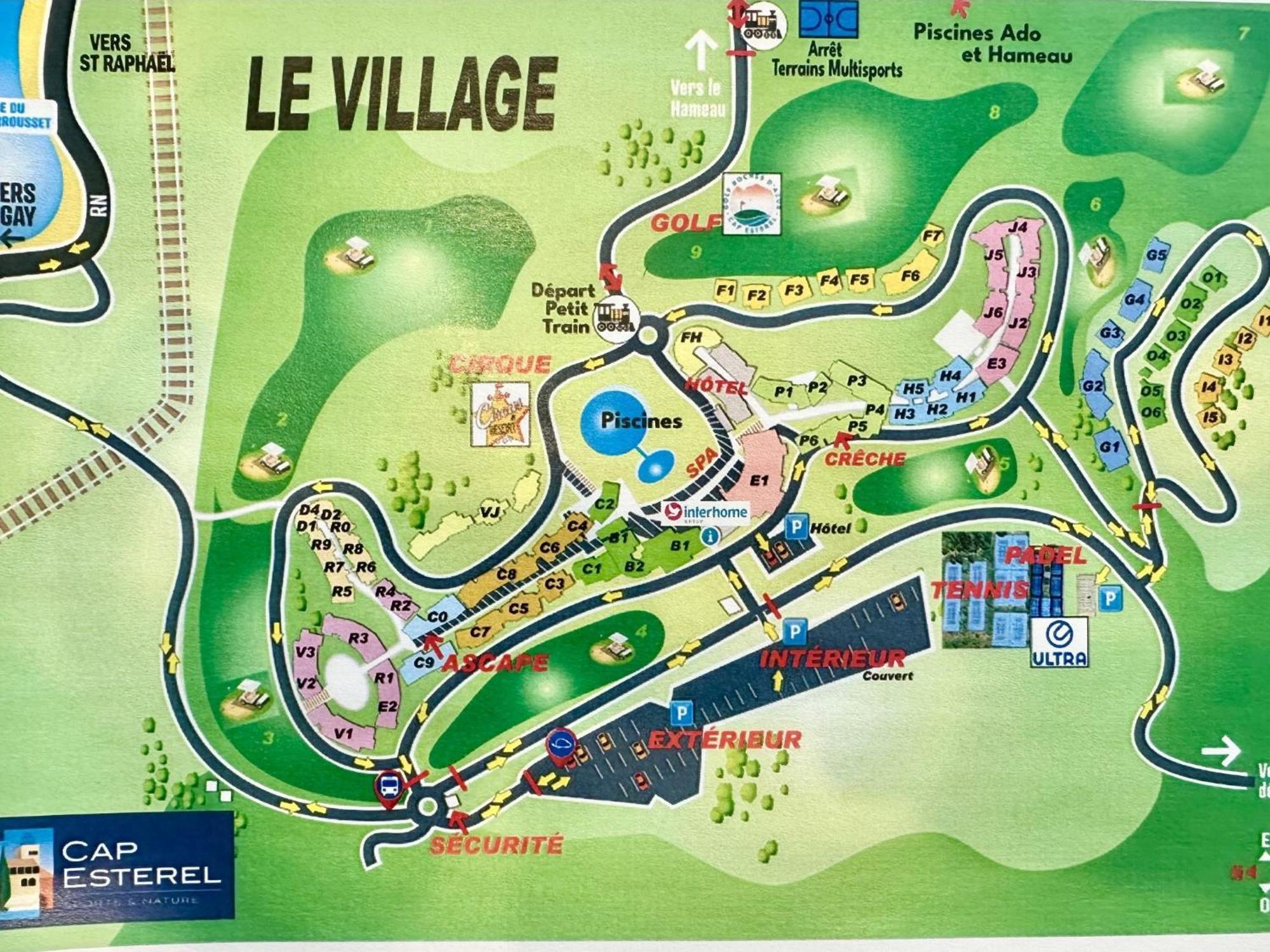 Studio Village Cap Esterel - Le Village-72 By Interhome แซ็งต์-ราฟาเอล ภายนอก รูปภาพ